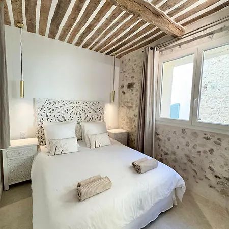 公寓 Luxe Et Charme Sur Les Remparts Du Vieil 昂蒂布